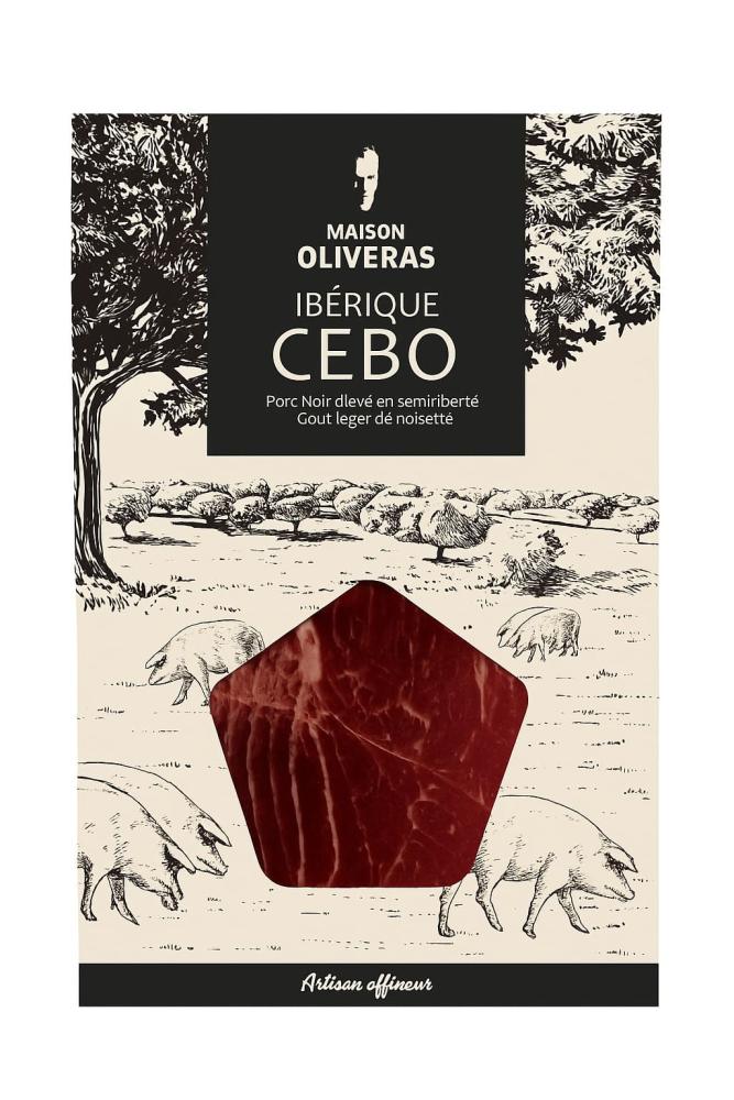 Pré-tranché Jambon ibérique Cebo