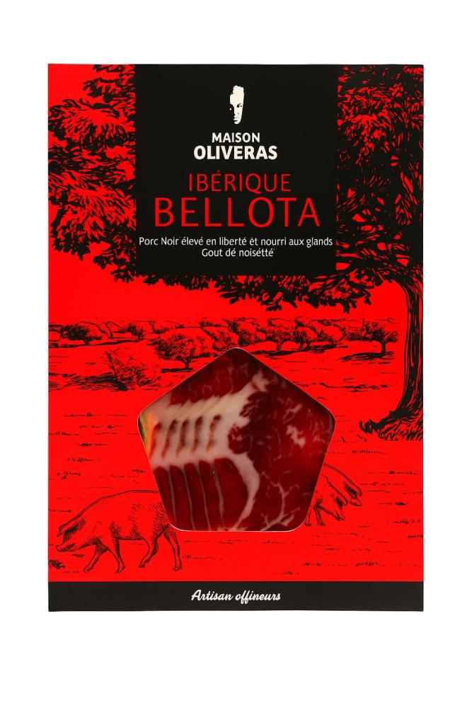 Pré-tranché Jambon ibérique Bellota