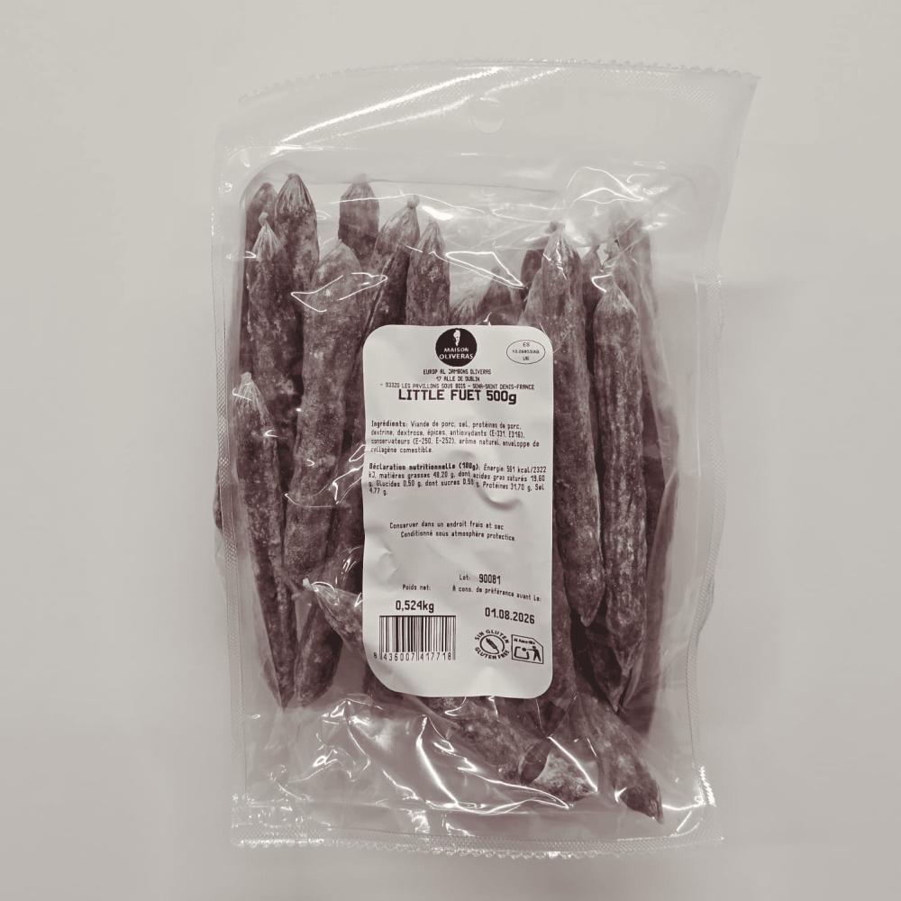 Vrac mini saucisson nature - Sachet 500g