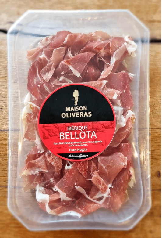 Chiffonnade de Jambon Ibérique Bellota 80g
