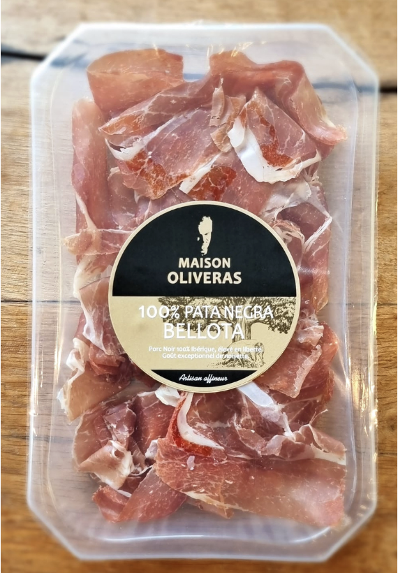 Chiffonnade Jambon Ibérique 100% Pata Negra