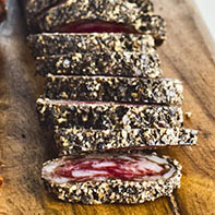 Fuet Catalan au poivre noir