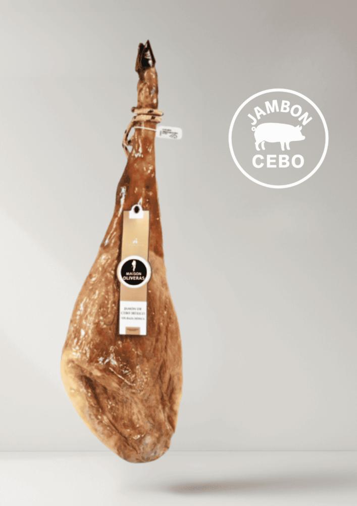 Jambon ibérique Cebo, avec os