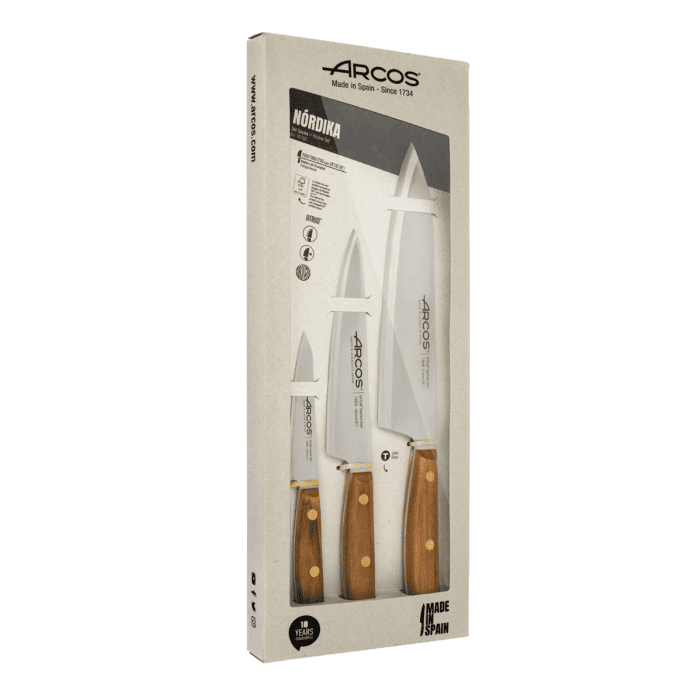 Coffret couteaux 3 pièces - Série Nordika